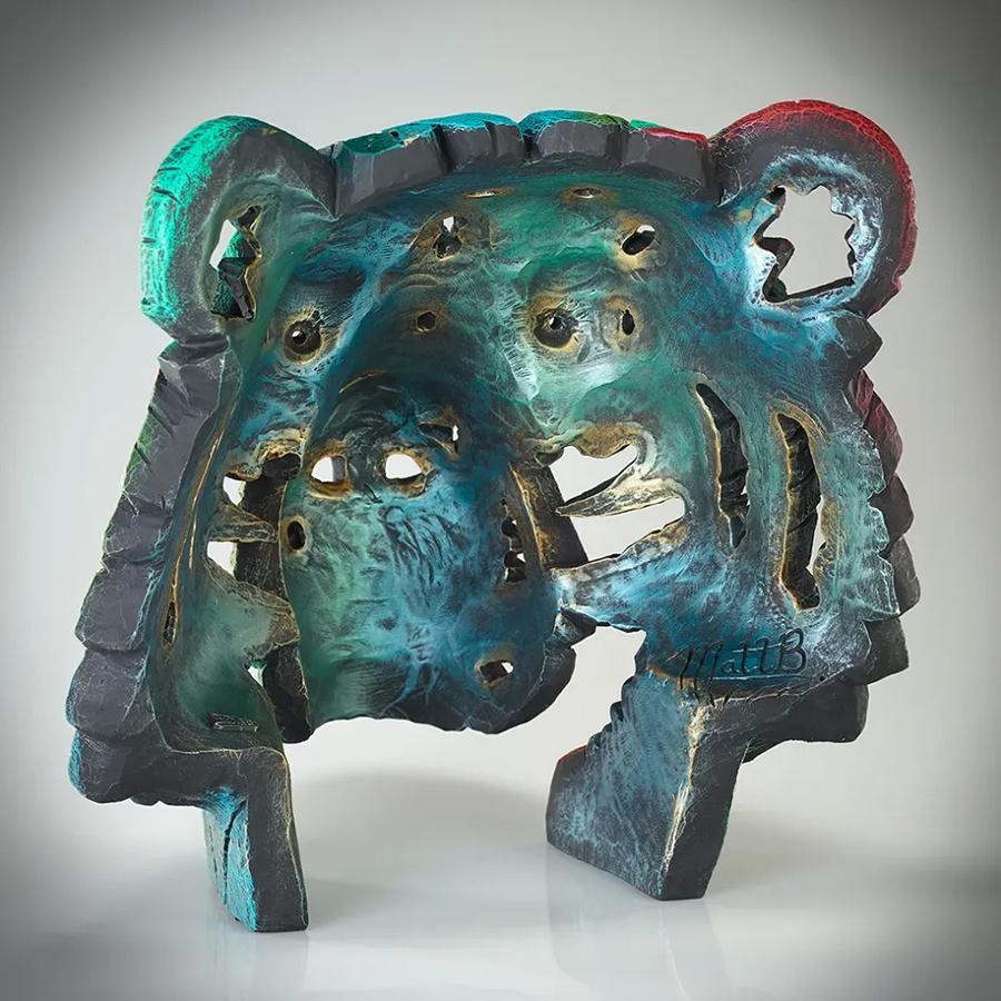 Tiger Head Sculpture - Jungle Hunter (Time Limited Edition)